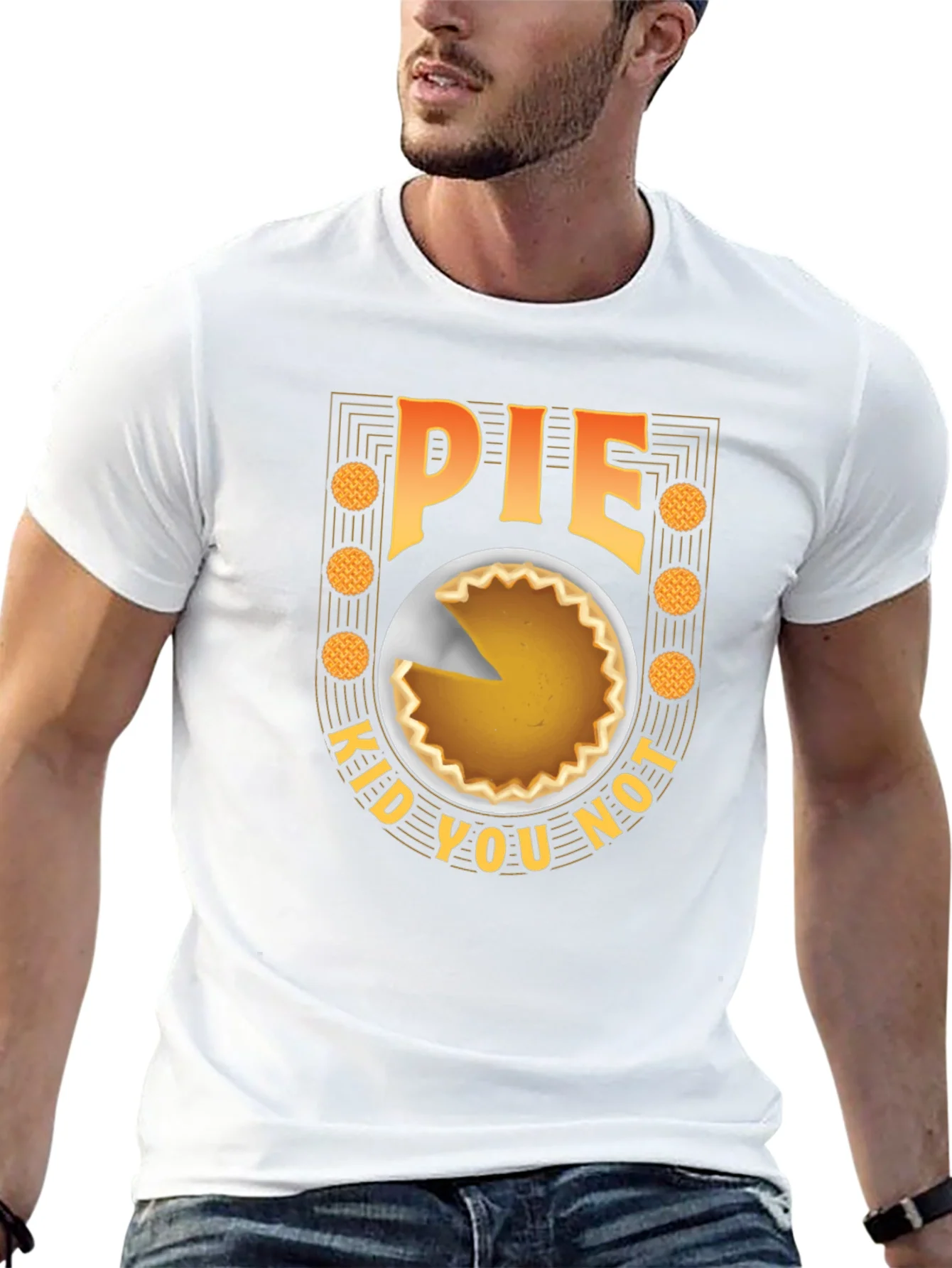Pie Kid You Not Graphic Tee - Black T-Shirt