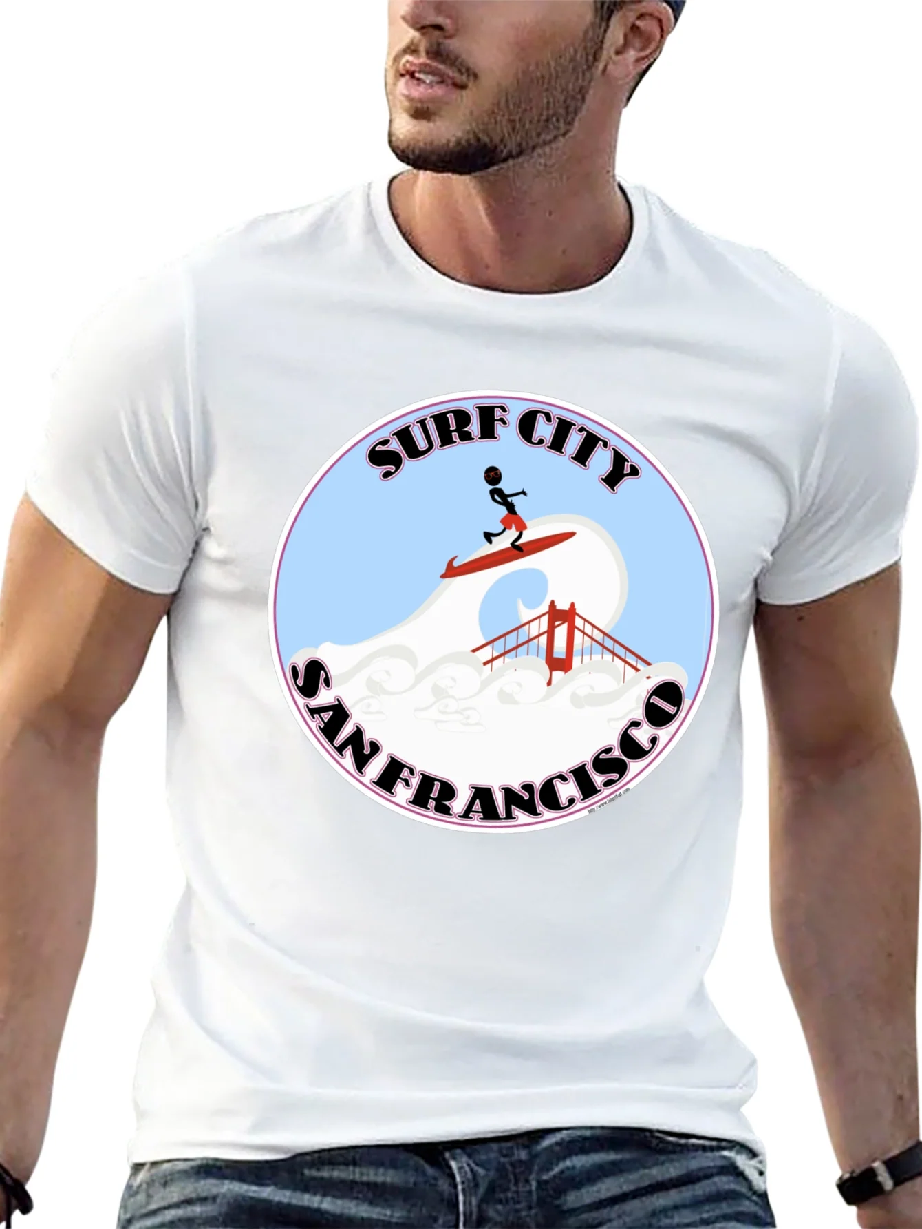 Surf City San Francisco Graphic Tee