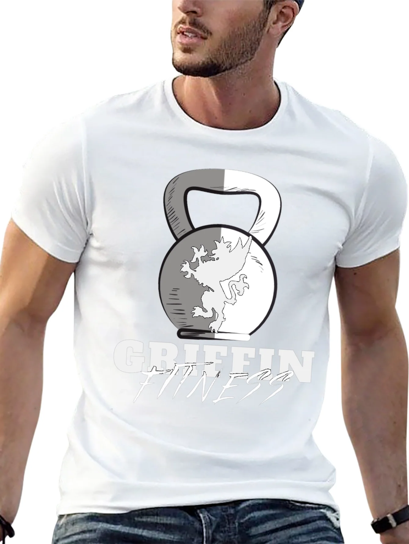 Griffin Fitness Black T-Shirt