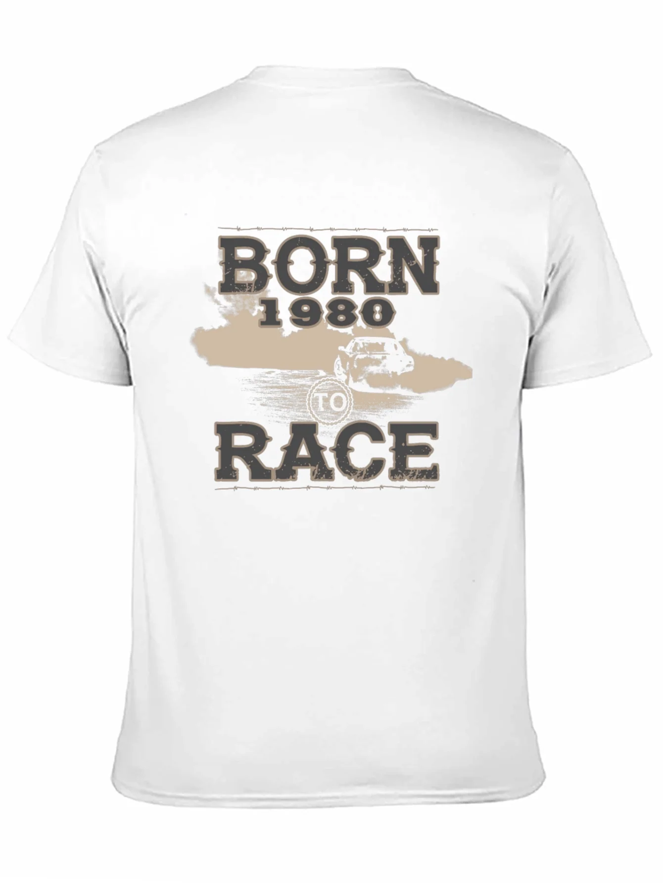 Born to Race 1980 Graphic T-Shirt