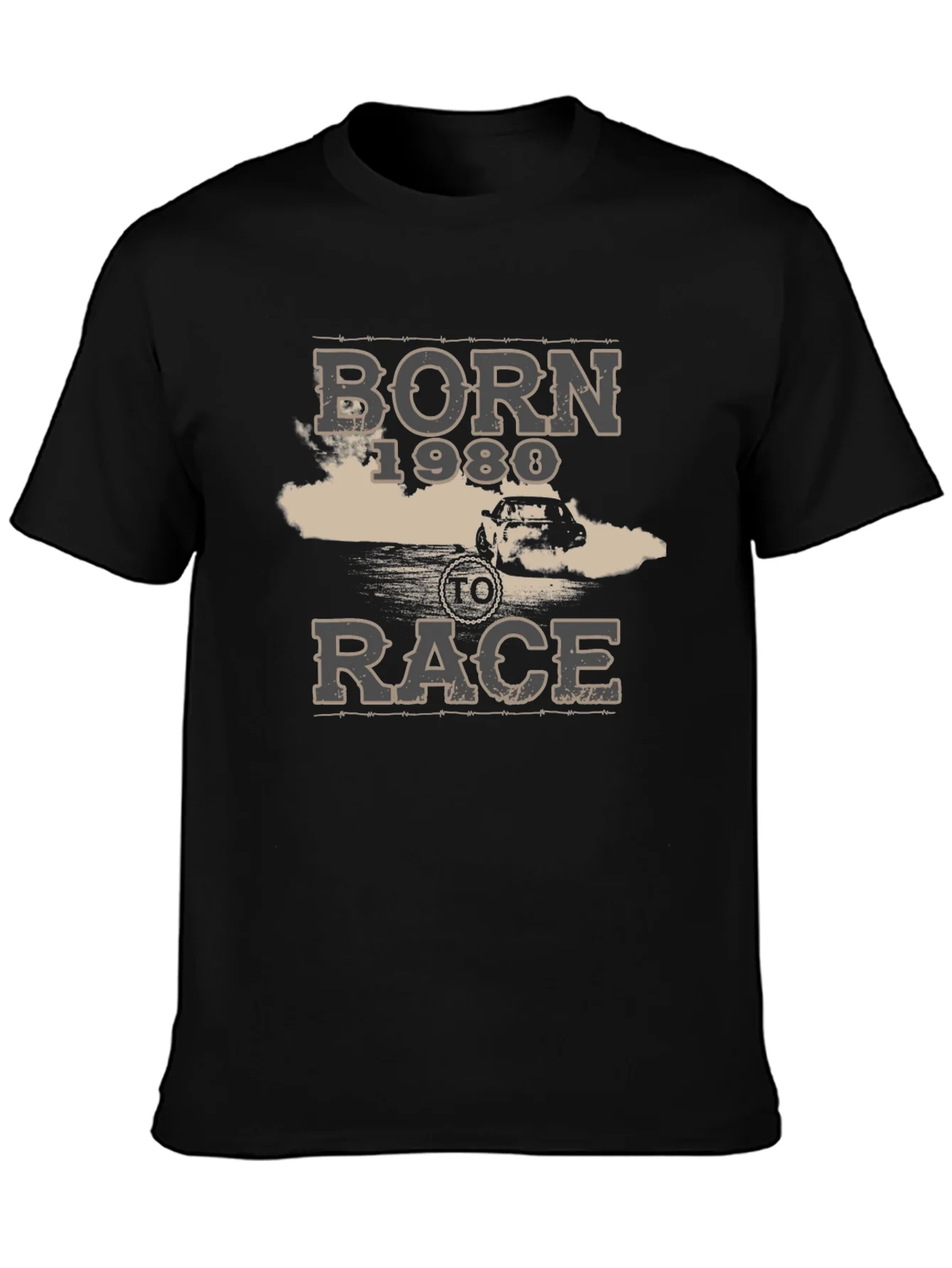Born to Race 1980 Graphic T-Shirt