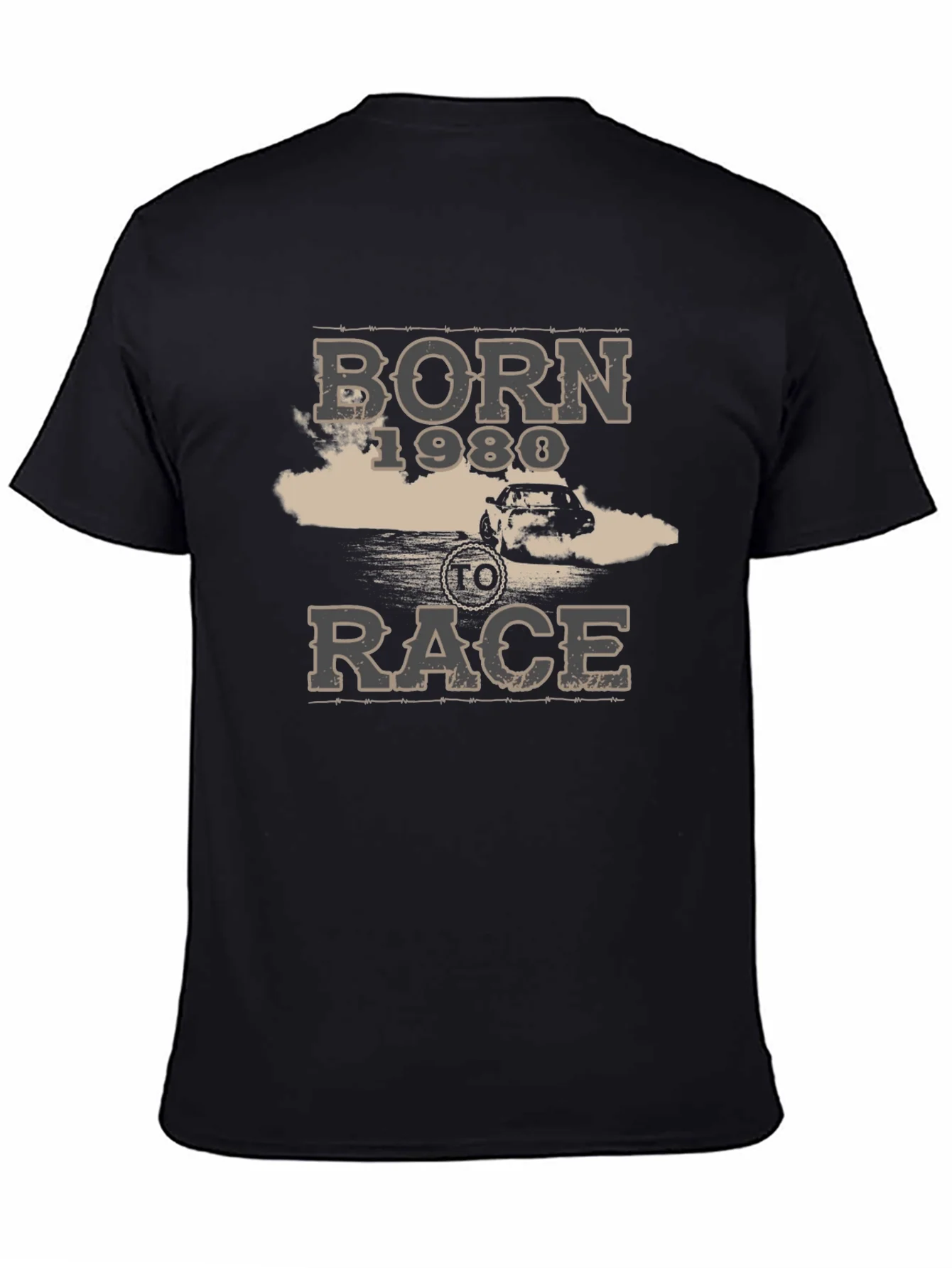 Born to Race 1980 Graphic T-Shirt