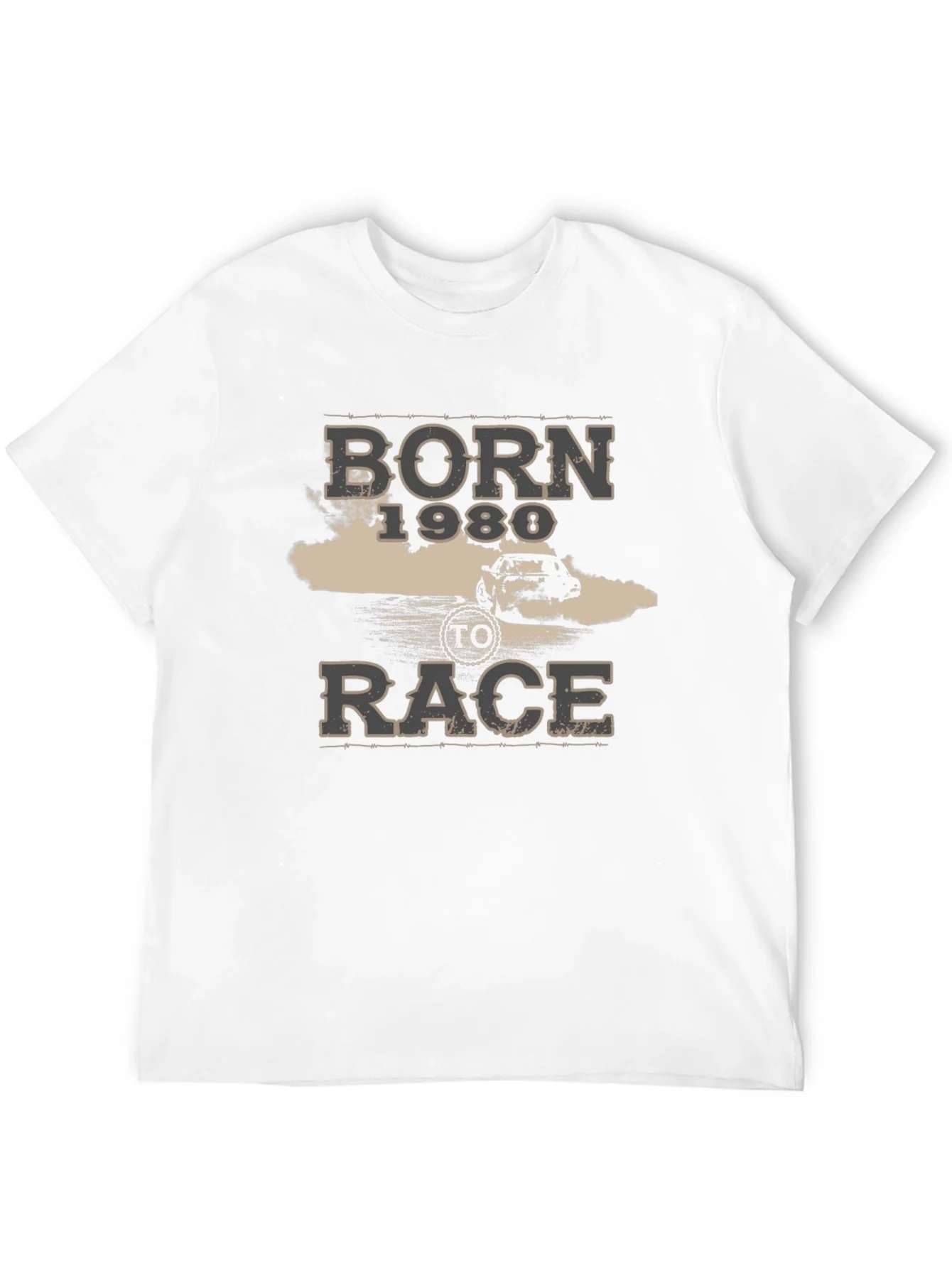 Born to Race 1980 Graphic T-Shirt