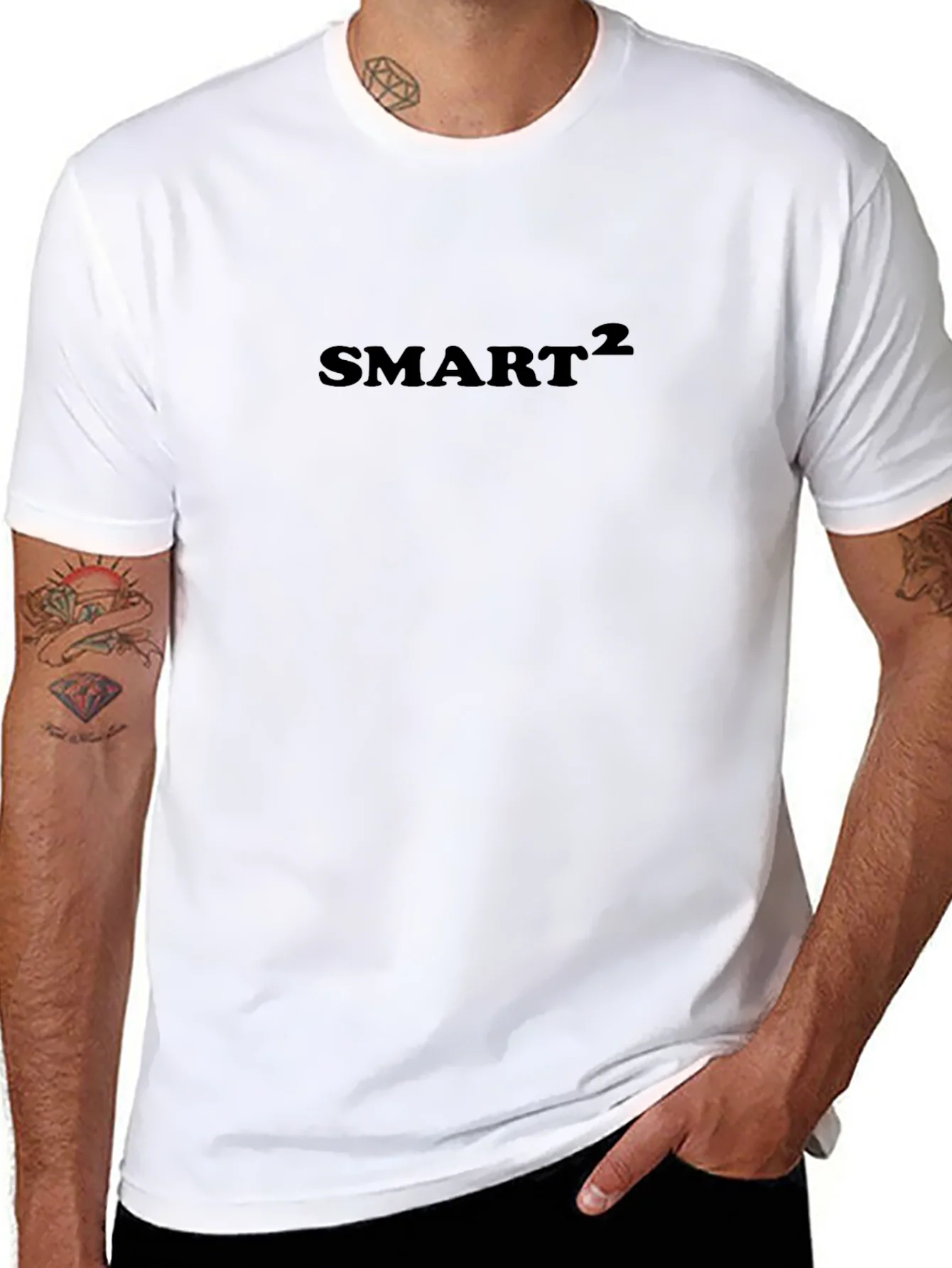 SMART² Black Graphic T-Shirt - Mens