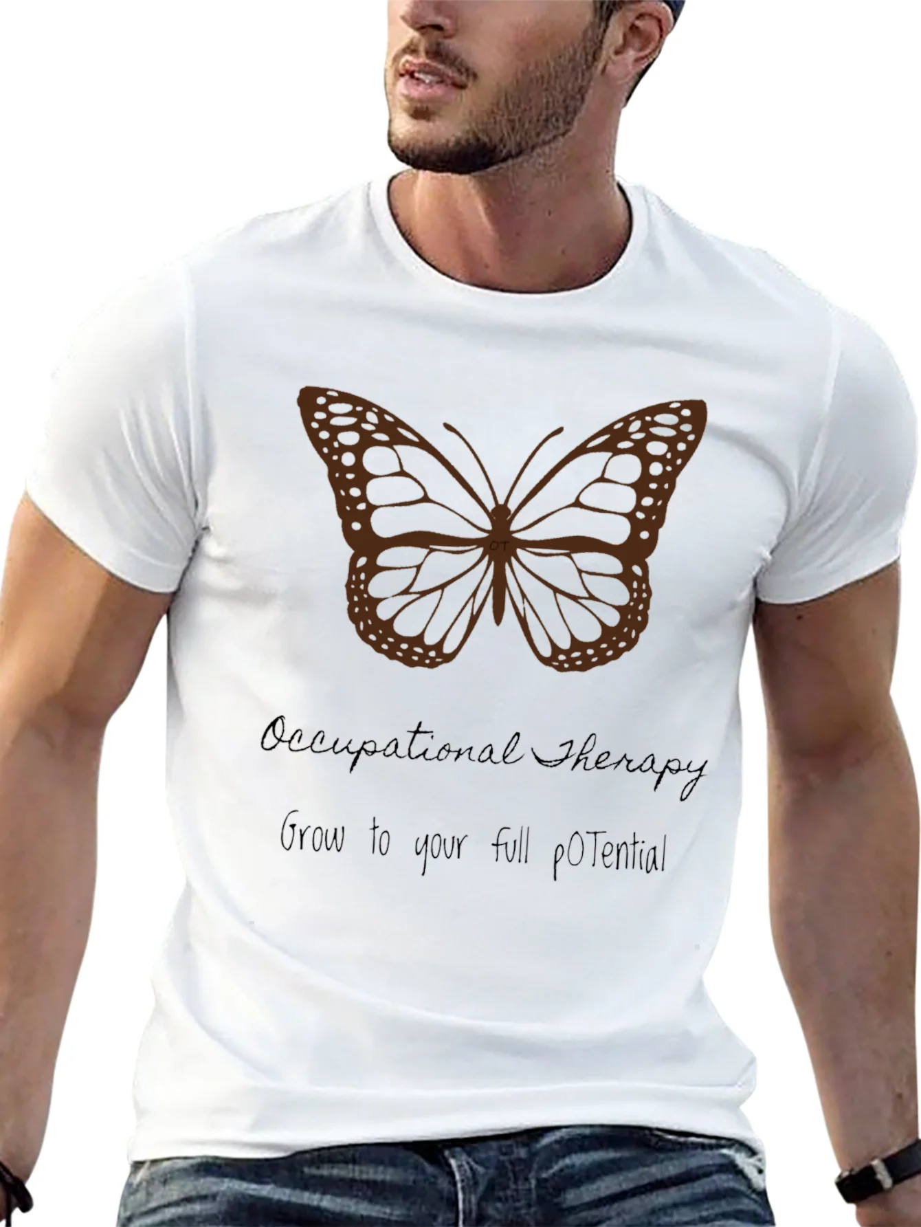 Occupational Therapy Butterfly T-Shirt