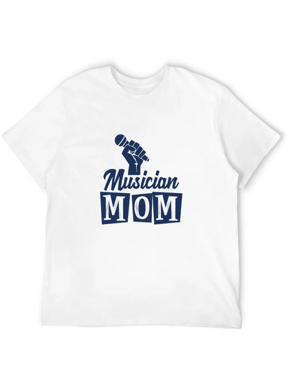 Musician Mom Black Graphic Tee