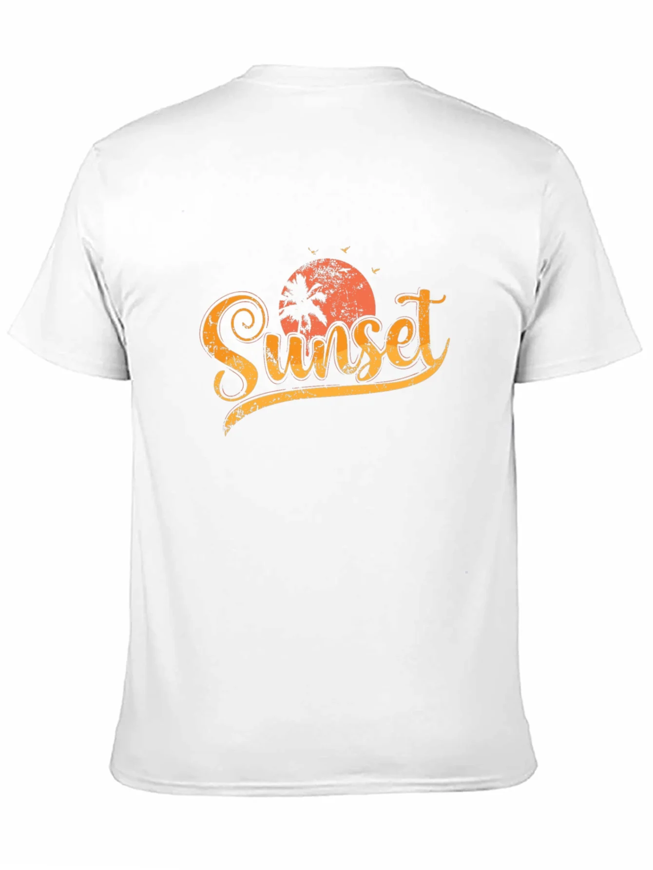 Sunset Graphic Print Tee | Casual Style