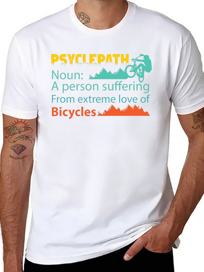 Psycyclepath T-Shirt - Funny Biker Definition