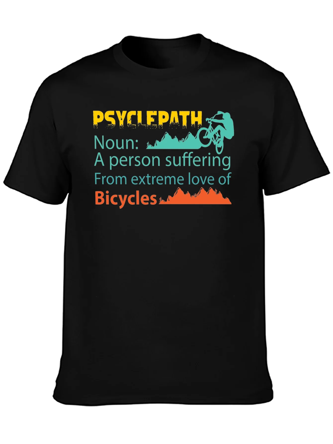 Psycyclepath T-Shirt - Funny Biker Definition