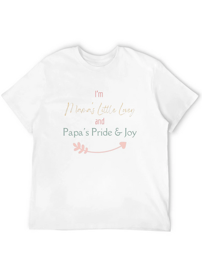 Mamas Little Lucey Papas Pride & Joy T-Shirt