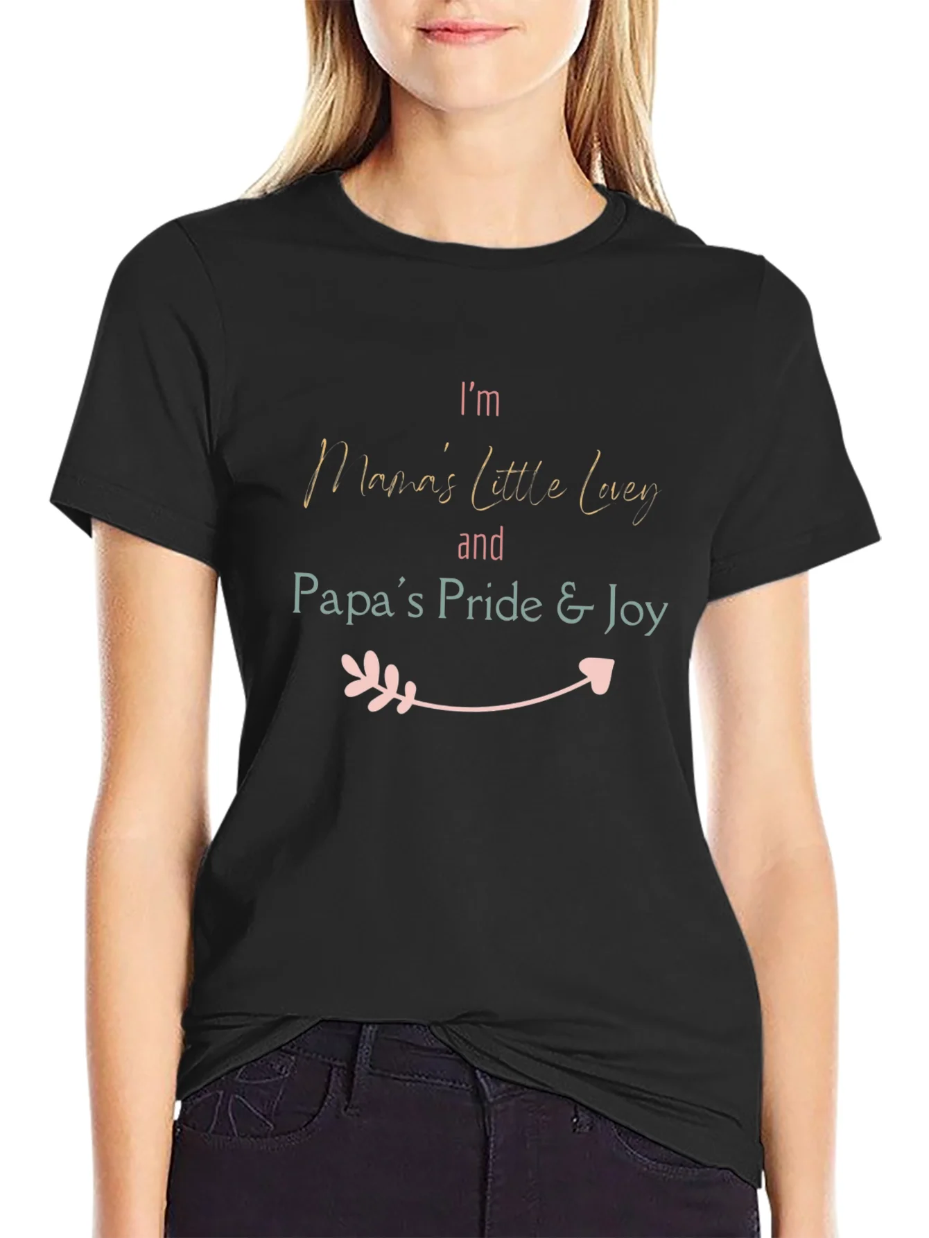 Mamas Little Lucey Papas Pride & Joy T-Shirt