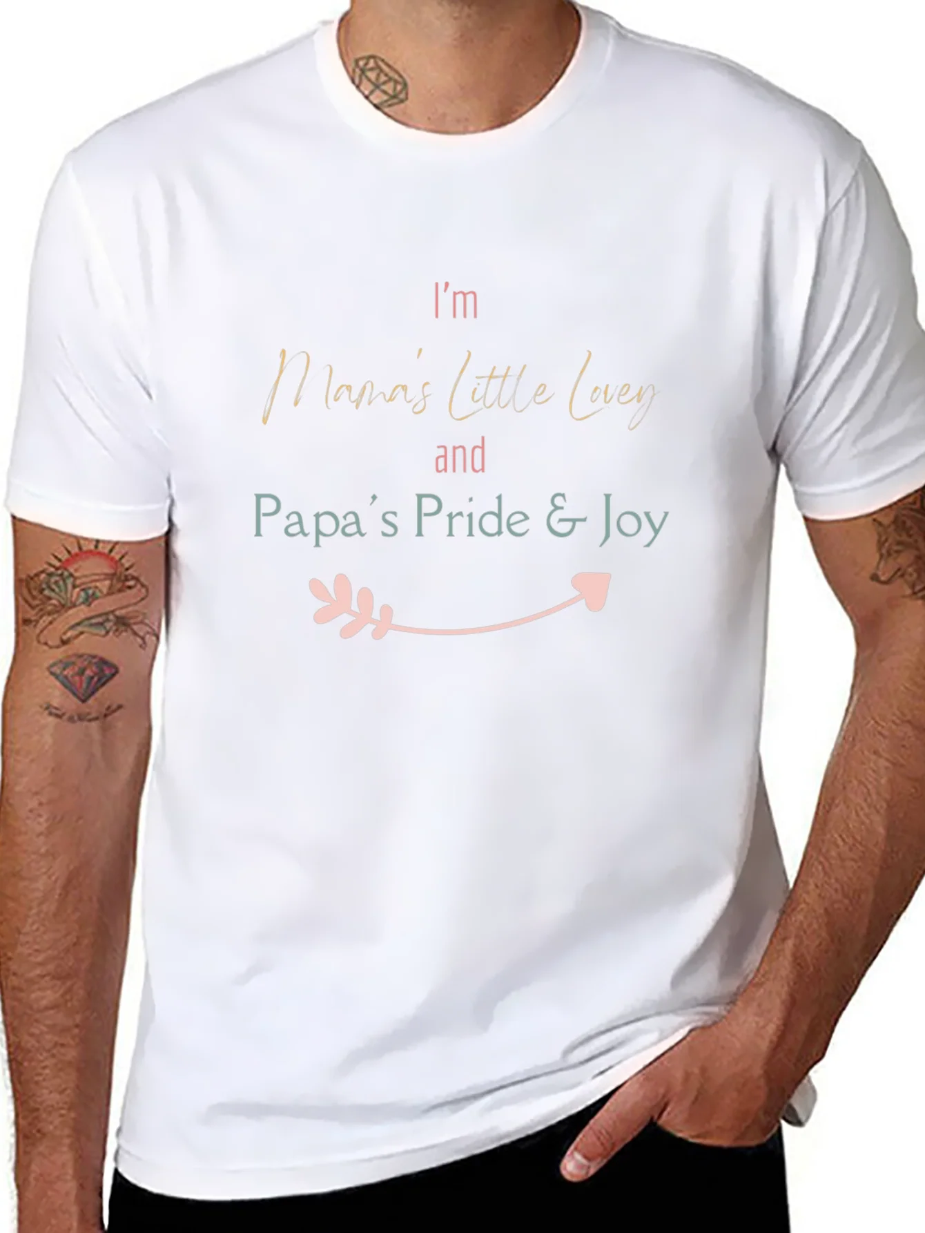 Mamas Little Lucey Papas Pride & Joy T-Shirt