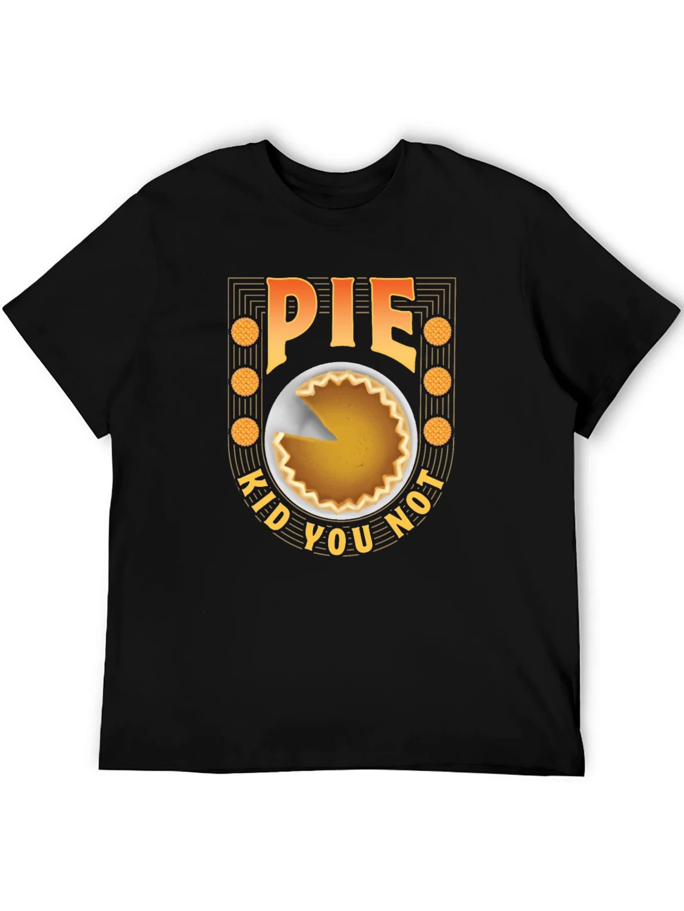 Pie Kid You Not Graphic Tee - Black T-Shirt