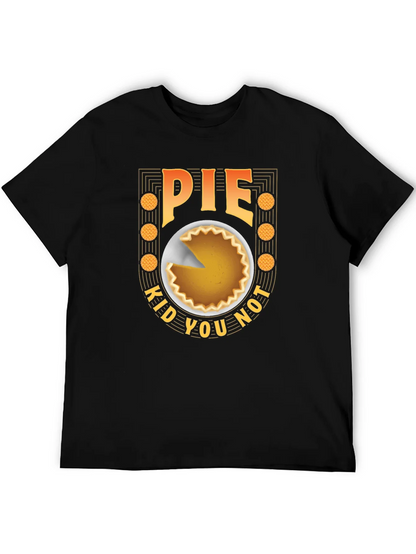 Pie Kid You Not Graphic Tee - Black T-Shirt