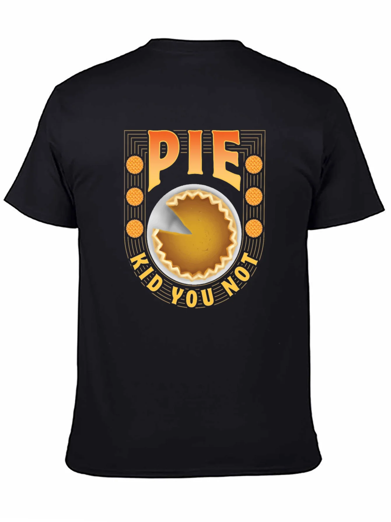 Pie Kid You Not Graphic Tee - Black T-Shirt