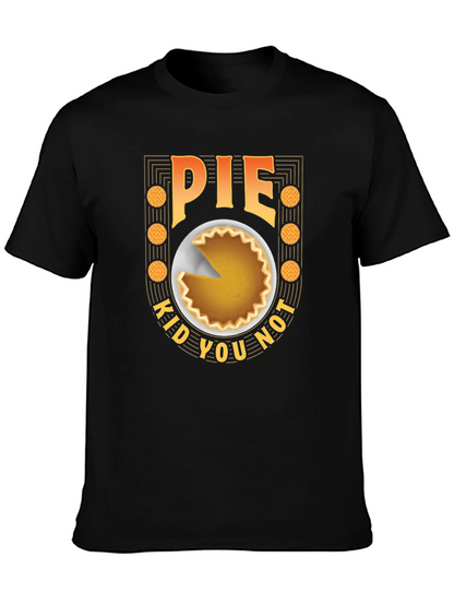 Pie Kid You Not Graphic Tee - Black T-Shirt