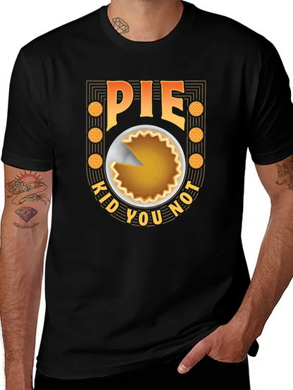 Pie Kid You Not Graphic Tee - Black T-Shirt