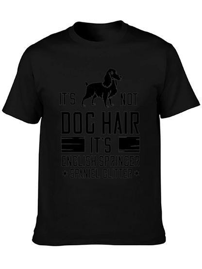 English Springer Spaniel Dog Hair T-Shirt