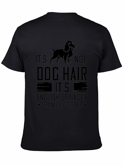 English Springer Spaniel Dog Hair T-Shirt