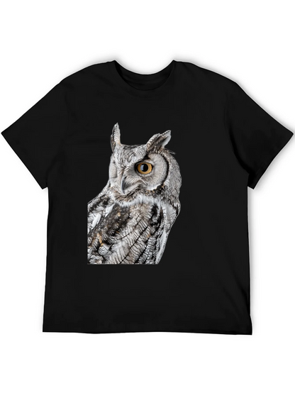 Owl Graphic T-Shirt - Bird Lover Tee