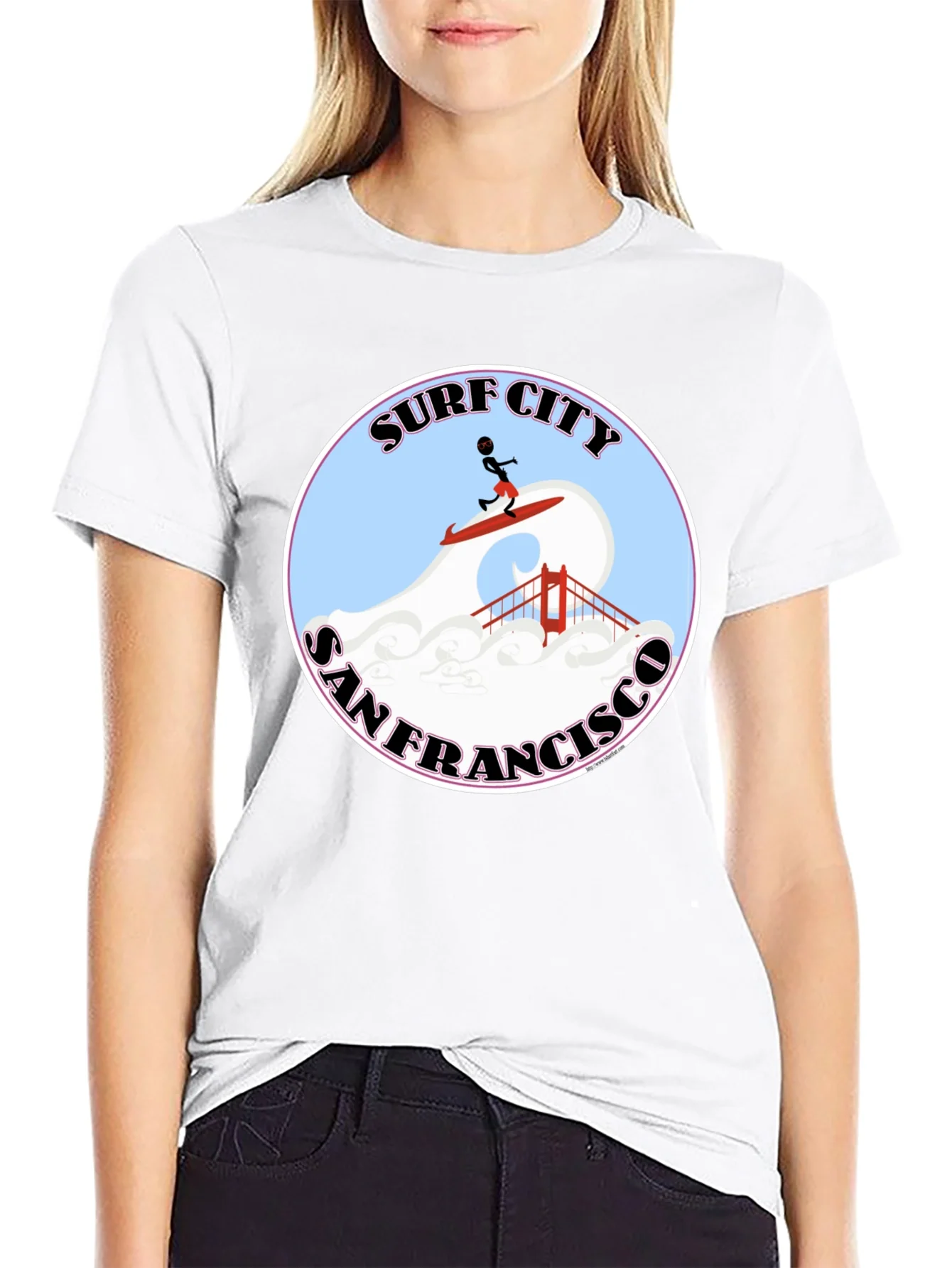 Surf City San Francisco Graphic Tee
