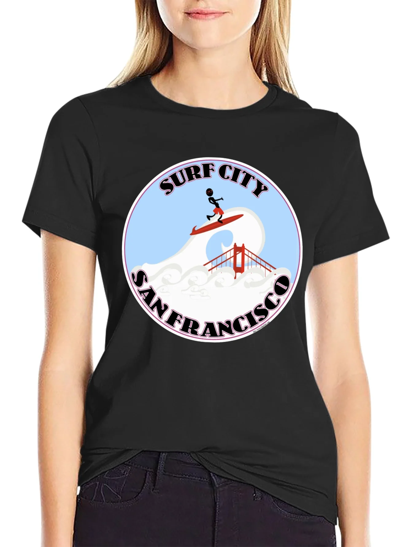 Surf City San Francisco Graphic Tee