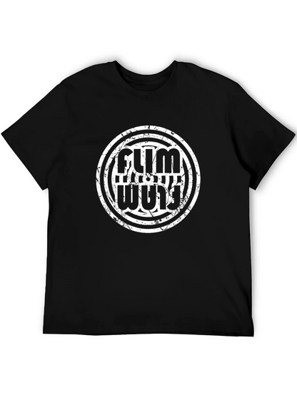 Flim Flam Funny Graphic Tee - Black