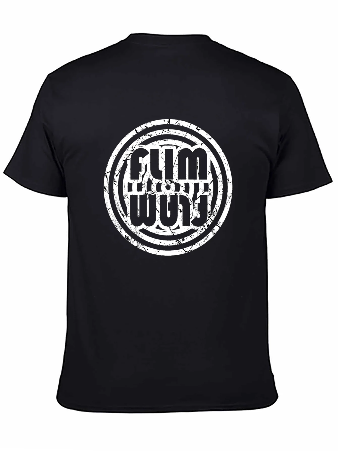Flim Flam Funny Graphic Tee - Black