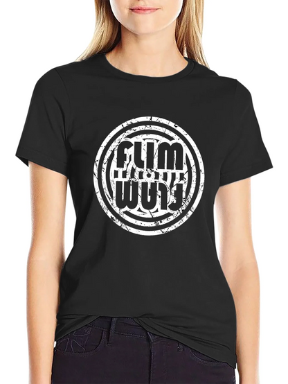 Flim Flam Funny Graphic Tee - Black