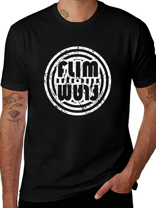 Flim Flam Funny Graphic Tee - Black