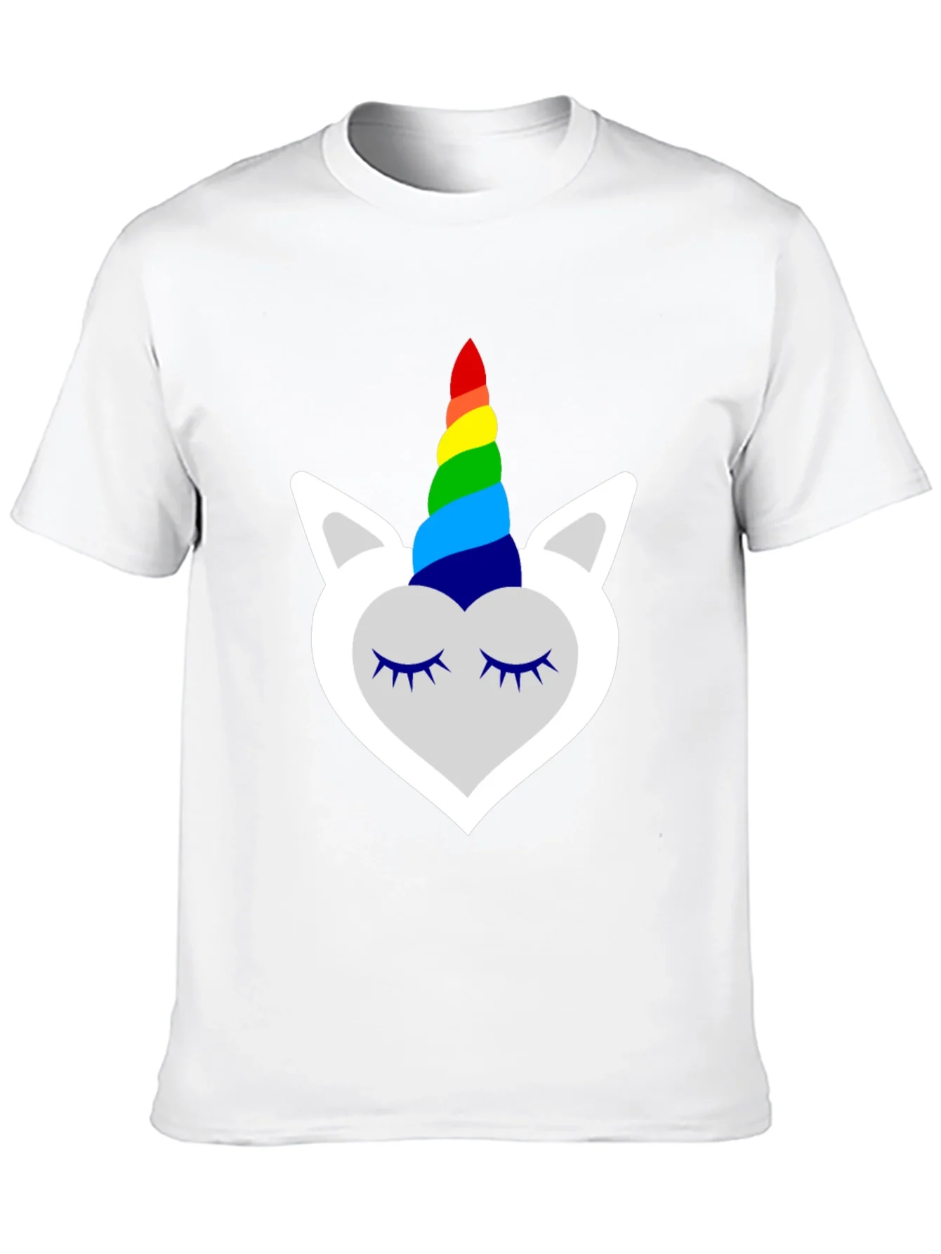 Unicorn Rainbow Horn Graphic Tee