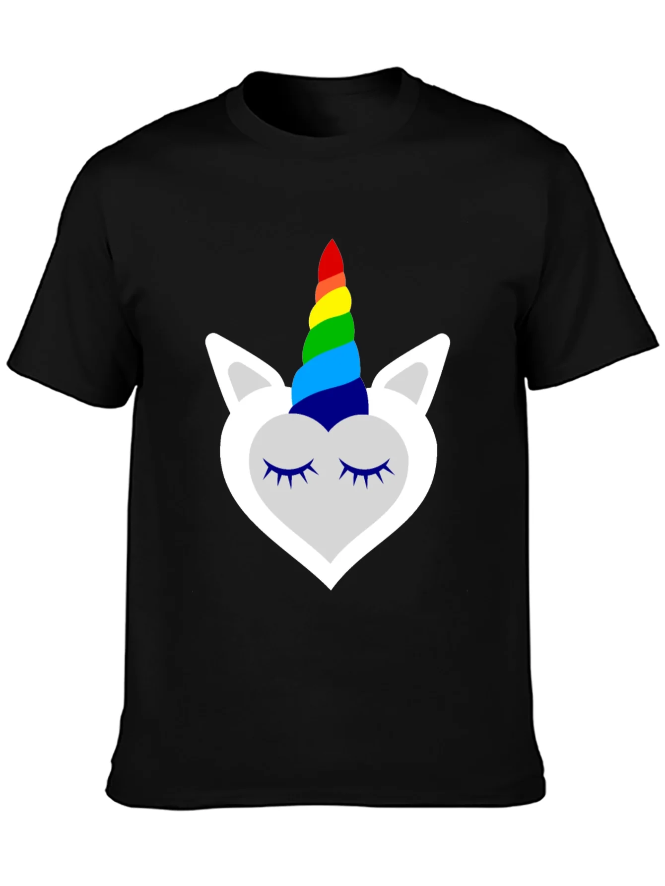 Unicorn Rainbow Horn Graphic Tee