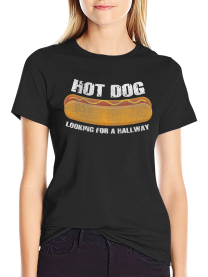Hot Dog Hallway T-Shirt - Funny Foodie Tee