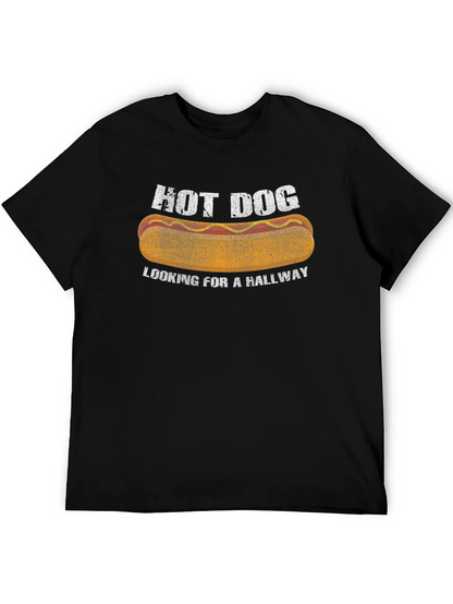Hot Dog Hallway T-Shirt - Funny Foodie Tee
