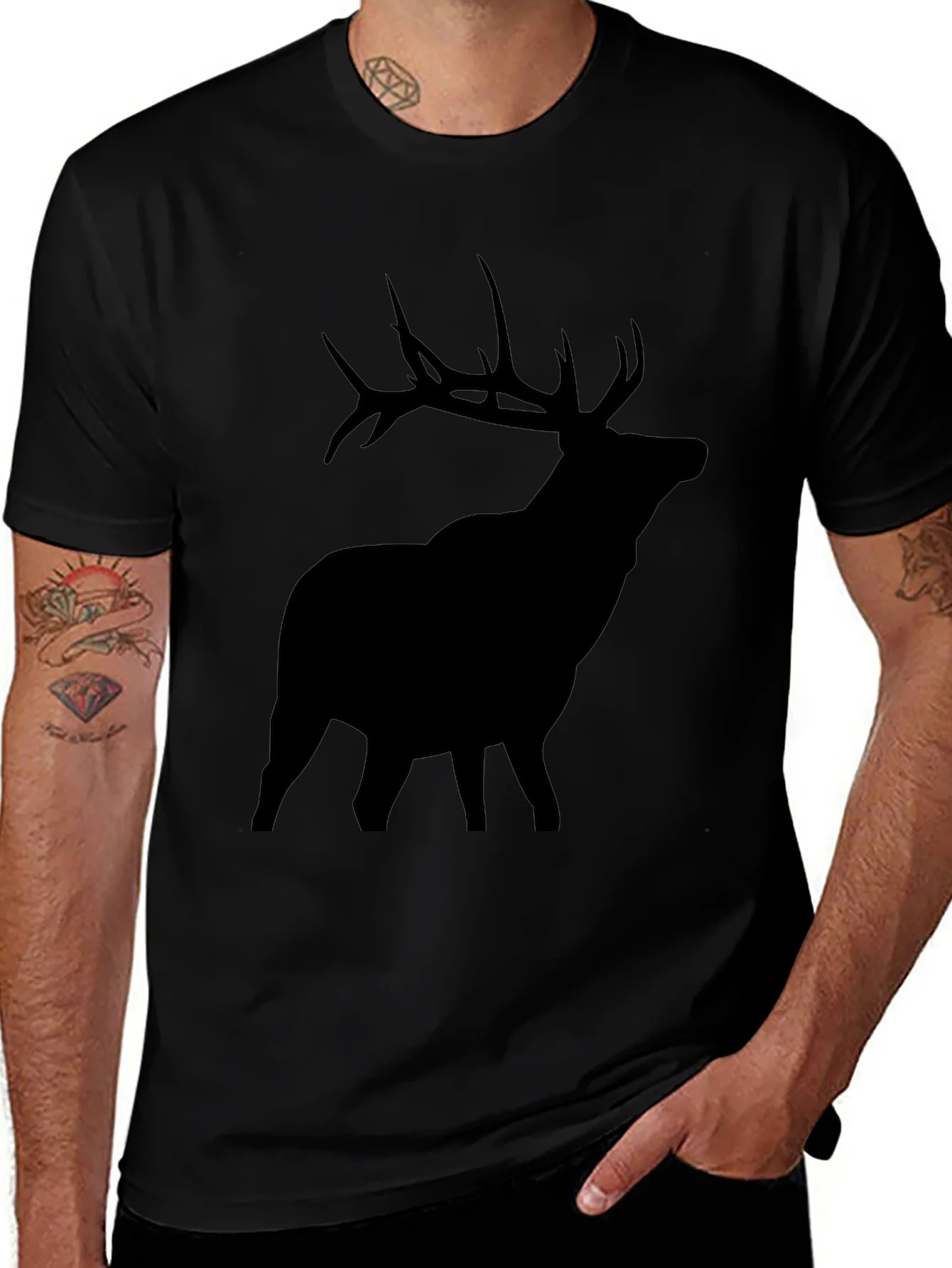 Black Elk Silhouette Graphic Tee