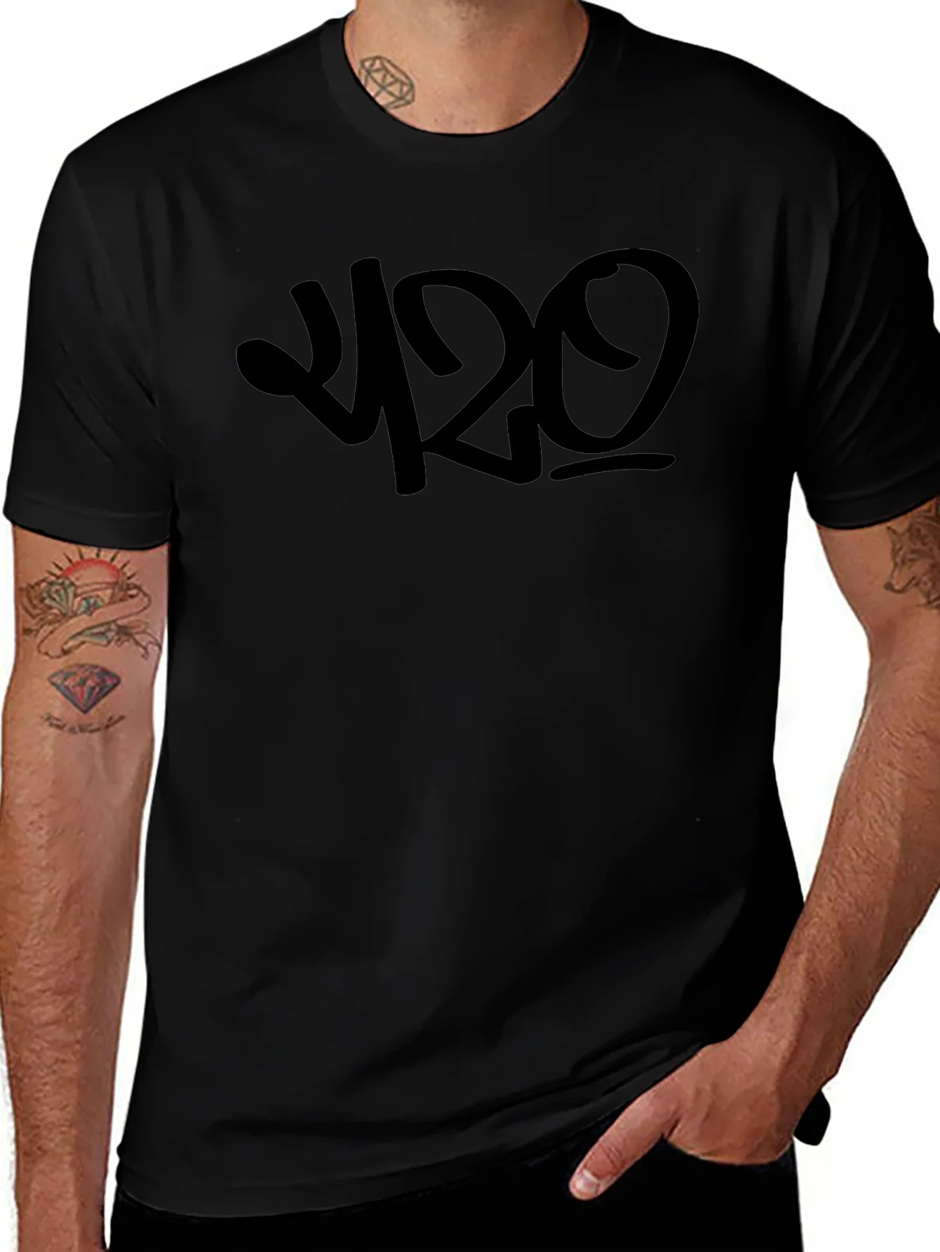 Black 420 Graphic Tee - Stylish Casual Wear