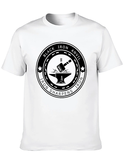 Black Iron Anvil Graphic T-Shirt
