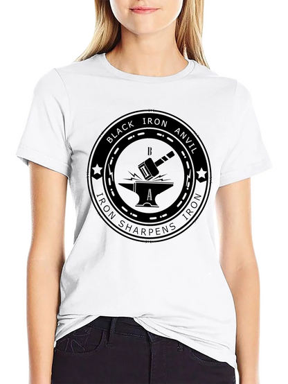 Black Iron Anvil Graphic T-Shirt