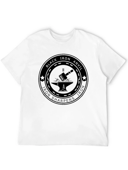 Black Iron Anvil Graphic T-Shirt