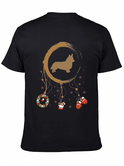 Corgi Christmas Dreamcatcher Graphic Tee