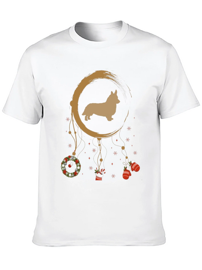 Corgi Christmas Dreamcatcher Graphic Tee