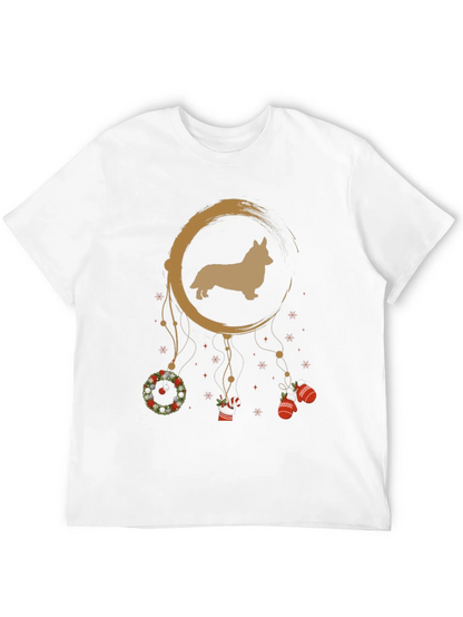 Corgi Christmas Dreamcatcher Graphic Tee