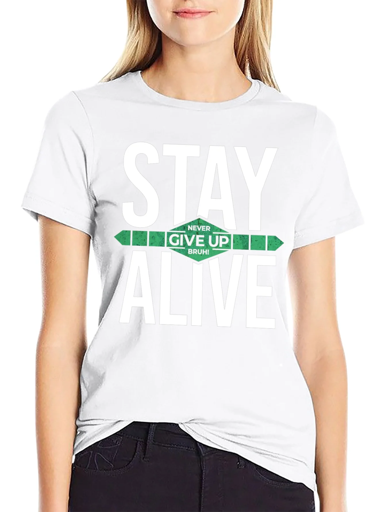 Stay Alive Graphic T-Shirt