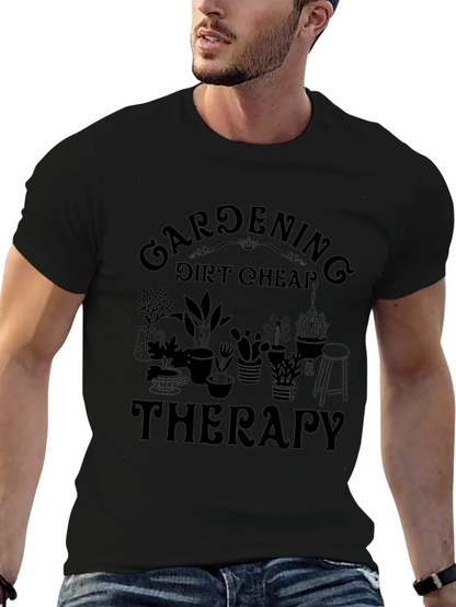 Gardening Therapy T-Shirt - Dirt Cheap