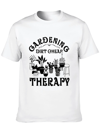 Gardening Therapy T-Shirt - Dirt Cheap
