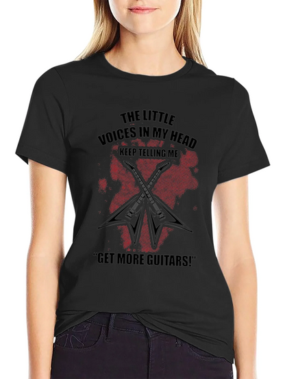 Guitarist T-Shirt: Little Voices Get More Guitars!