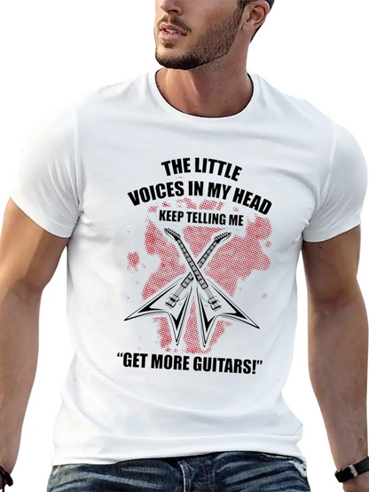 Guitarist T-Shirt: Little Voices Get More Guitars!