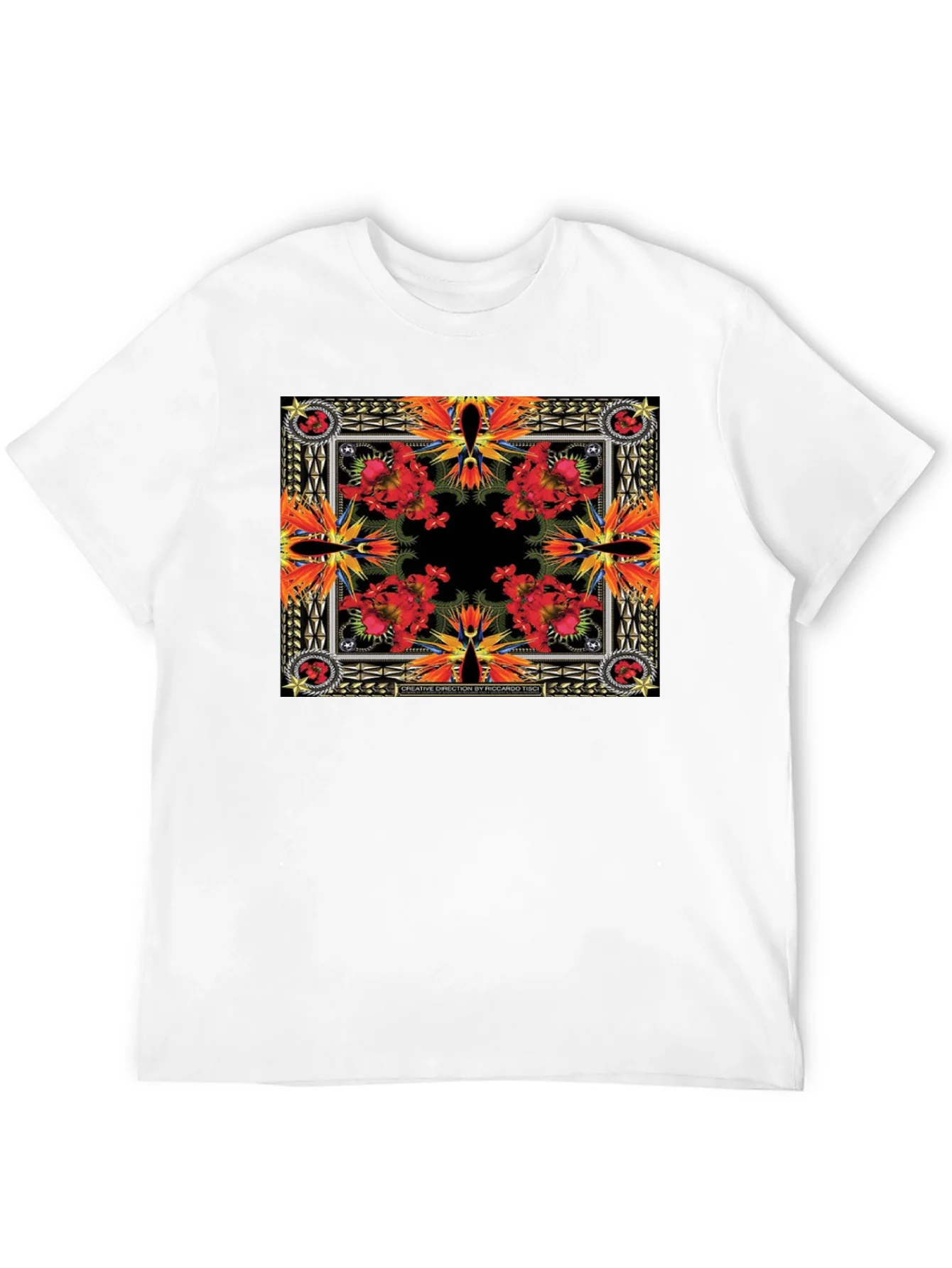 Floral Bandana Print T-Shirt