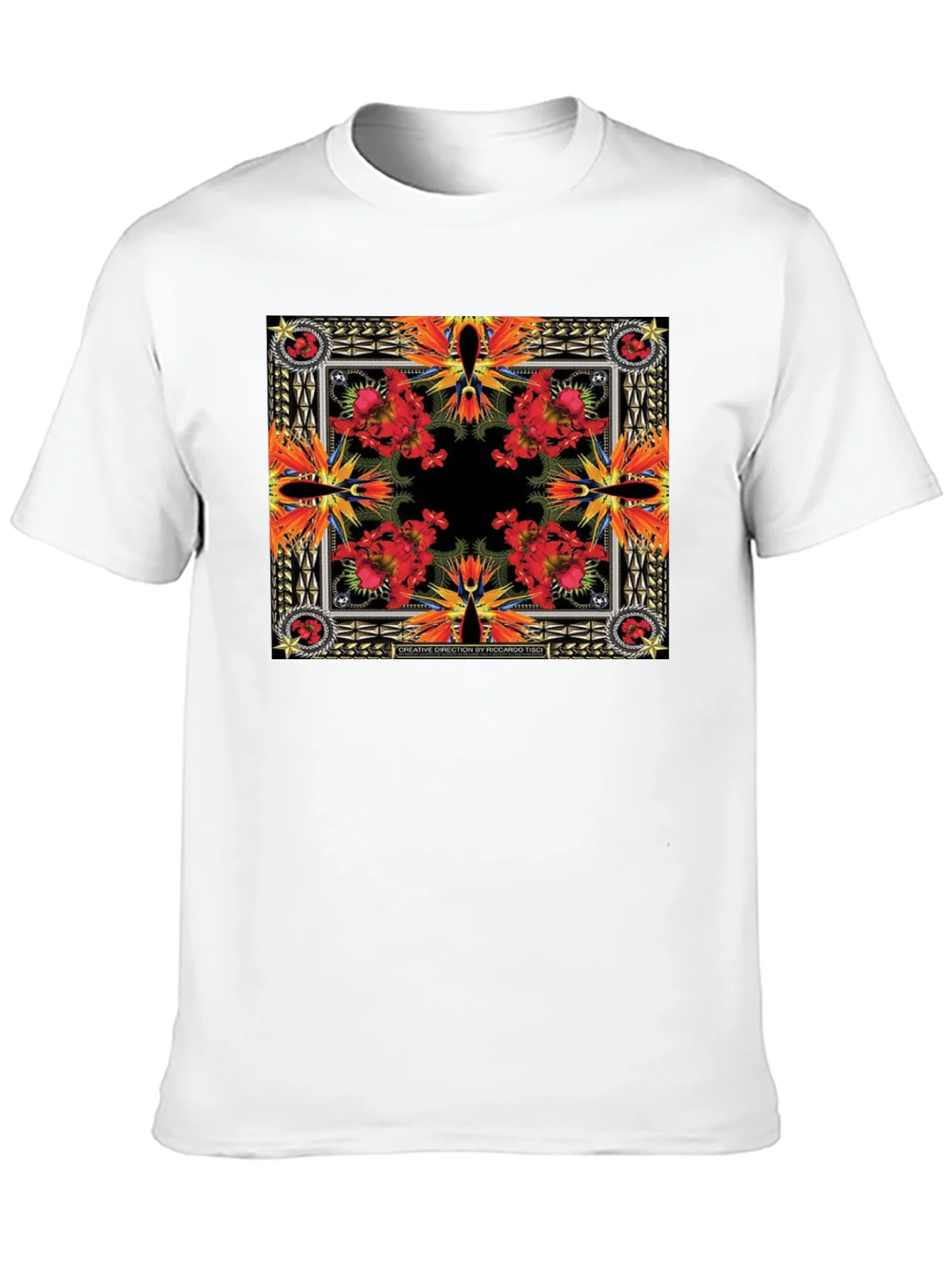 Floral Bandana Print T-Shirt