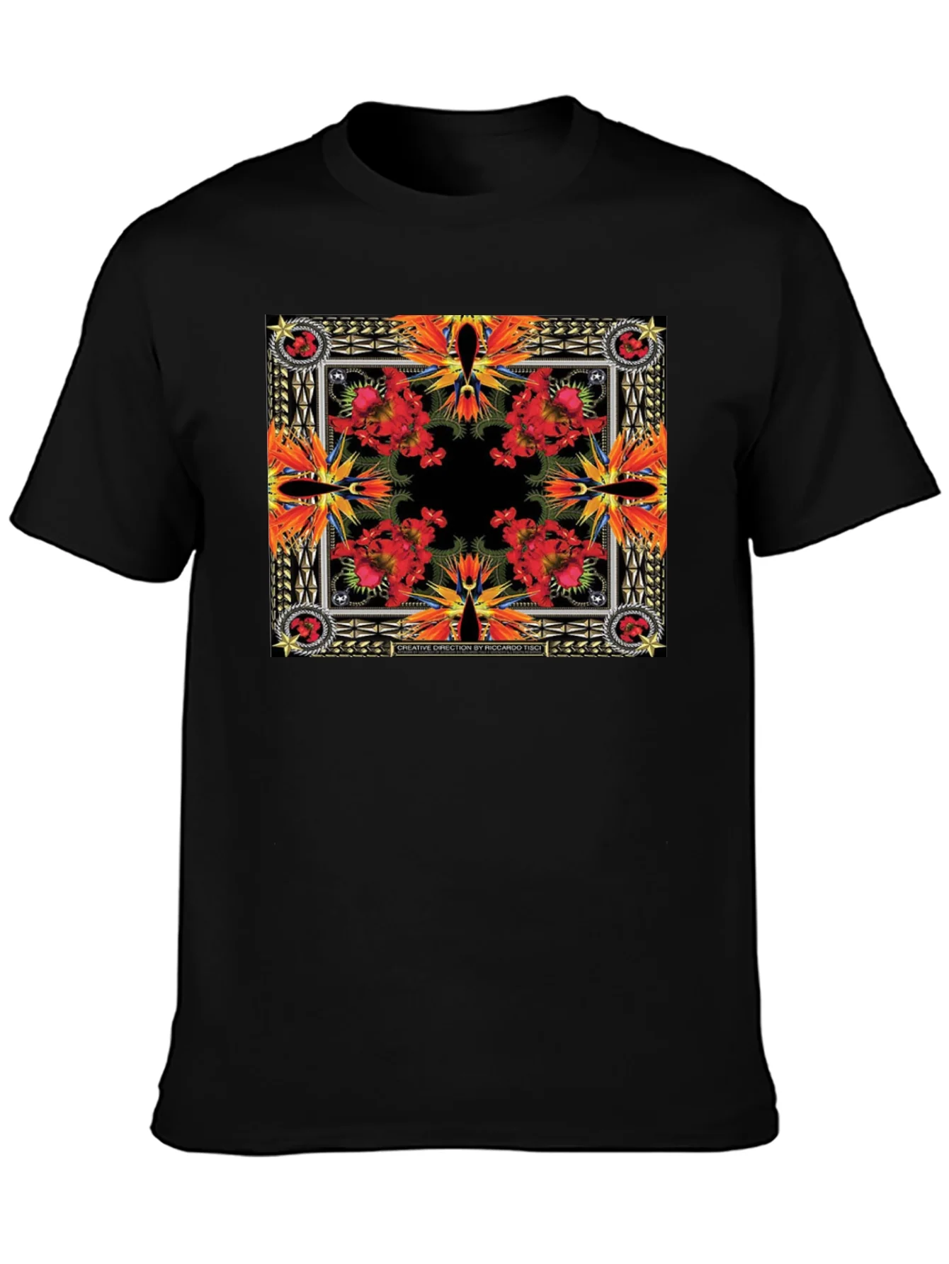 Floral Bandana Print T-Shirt